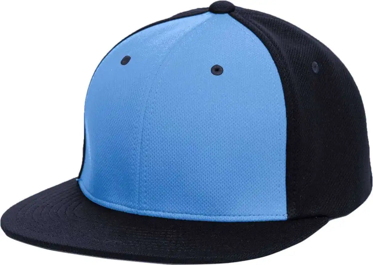 Pacific Headwear Es342 Premium P-tec Performance Flexfit Cap - Columbia Blue Navy - 6 3/8’’ - 7/8’’