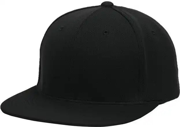 Pacific Headwear Es342 Premium p Tec Performance Flexfit Cap Black