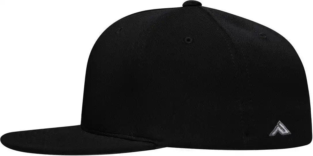 Pacific Headwear Es342 Premium p Tec Performance Flexfit Cap Black