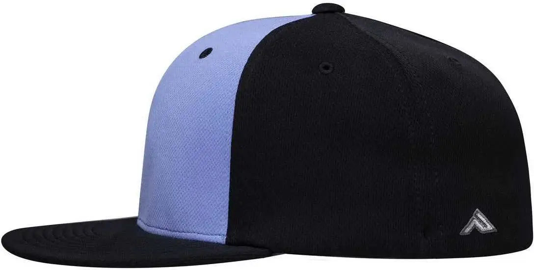 Pacific Headwear Es342 Premium P-tec Performance Flexfit Cap - Columbia Blue Navy