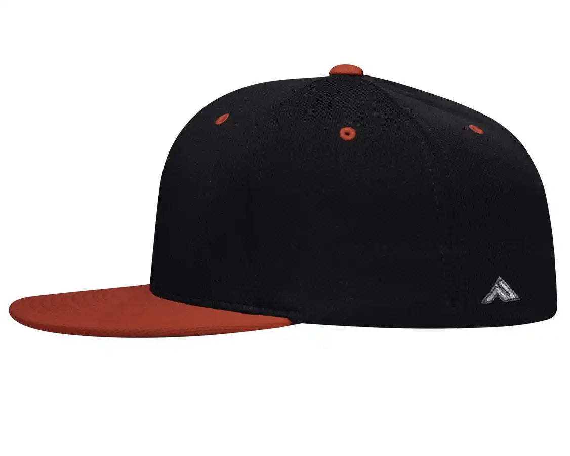 Pacific Headwear Es342 Premium p Tec Performance Flexfit Cap Navy Red