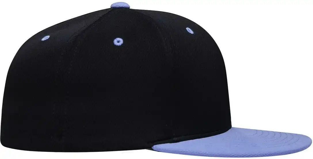 Pacific Headwear Es342 Premium P-tec Performance Flexfit Cap - Navy Columbia Blue