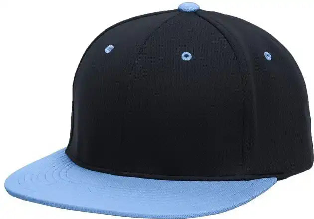 Pacific Headwear Es342 Premium P-tec Performance Flexfit Cap - Navy Columbia Blue