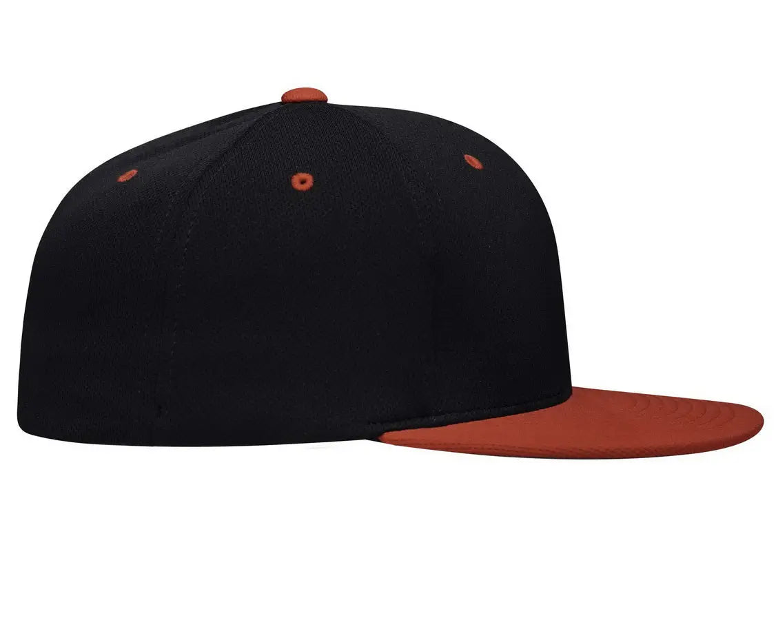 Pacific Headwear Es342 Premium P-tec Performance Flexfit Cap - Navy Red