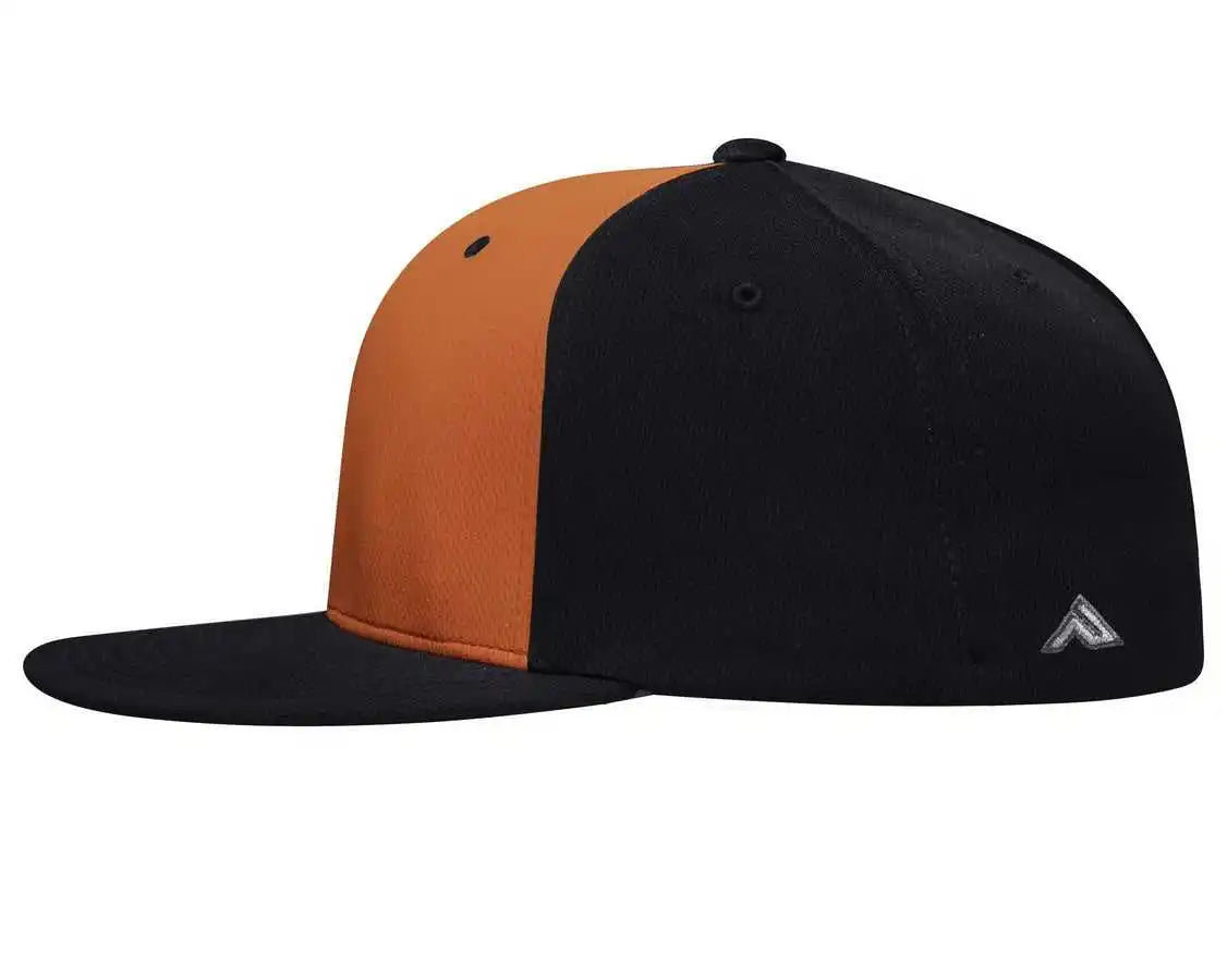 Pacific Headwear Es342 Premium P-tec Performance Flexfit Cap - Orange Navy