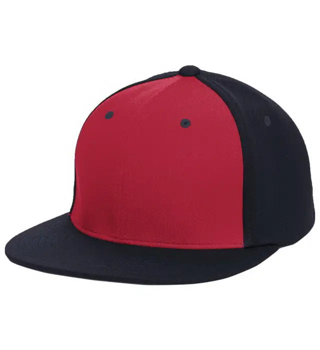 Pacific Headwear Es342 Premium P-tec Performance Flexfit Cap - Red Navy