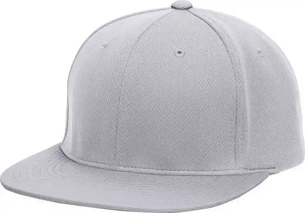Pacific Headwear Es342 Premium P-tec Performance Flexfit Cap - Silver - Light Gray / 6 3/8’’ - 7/8’’