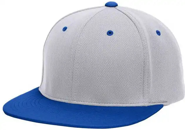 Pacific Headwear Es342 Premium p Tec Performance Flexfit Cap Silver Royal