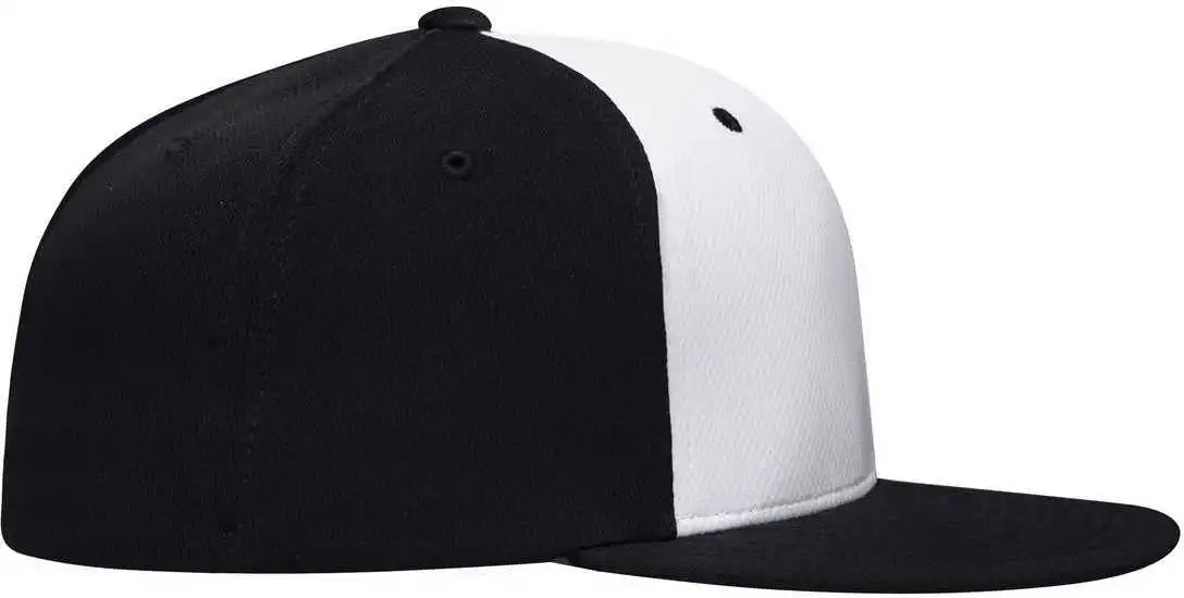 Pacific Headwear Es342 Premium p Tec Performance Flexfit Cap White Navy