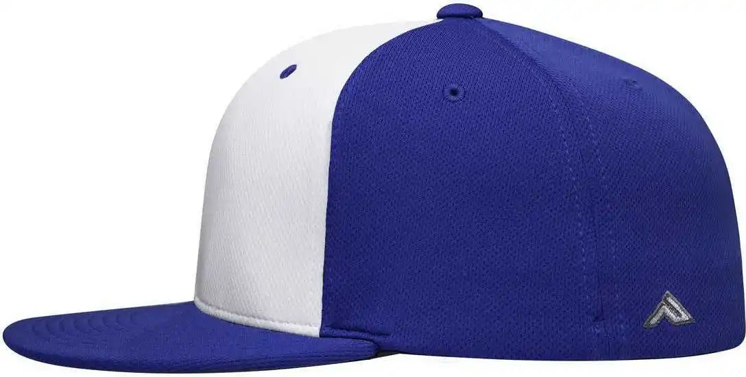 Pacific Headwear Es342 Premium P-tec Performance Flexfit Cap - White Royal