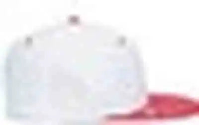 Pacific Headwear Es471 Premium Lightweight Perforated Pacflex Coolcore Cap - White Red