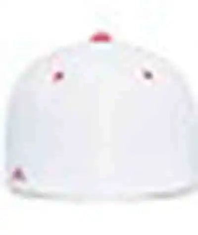 Pacific Headwear Es471 Premium Lightweight Perforated Pacflex Coolcore Cap - White Red