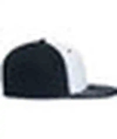 Pacific Headwear Es471 Premium Lightweight Perforated Pacflex Coolcore Cap White Black