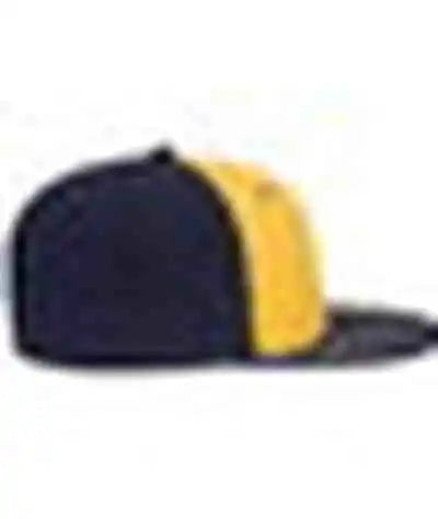 Pacific Headwear Es471 Premium Lightweight Perforated Pacflex Coolcore Cap - Gold Navy