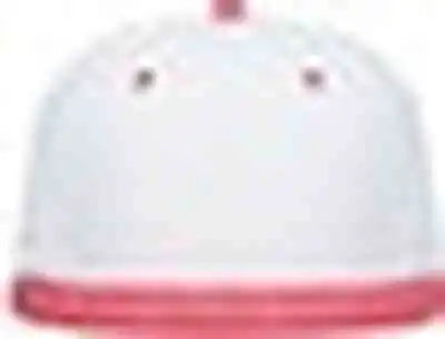 Pacific Headwear Es471 Premium Lightweight Perforated Pacflex Coolcore Cap - White Red - 6 1/2’’ 7’’