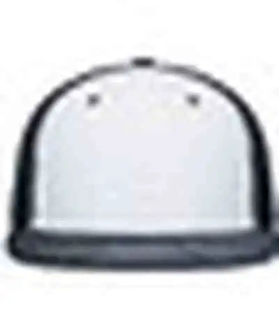 Pacific Headwear Es471 Premium Lightweight Perforated Pacflex Coolcore Cap White Black