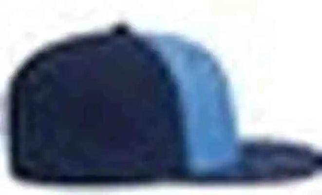 Pacific Headwear Es471 Premium Lightweight Perforated Pacflex Coolcore Cap - Columbia Blue Navy