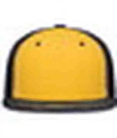 Pacific Headwear Es471 Premium Lightweight Perforated Pacflex Coolcore Cap - Gold Navy