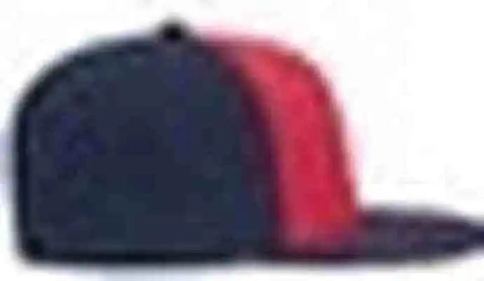 Pacific Headwear Es471 Premium Lightweight Perforated Pacflex Coolcore Cap Red Navy
