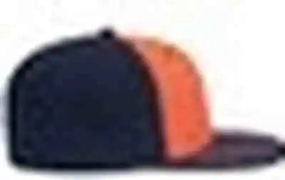 Pacific Headwear Es471 Premium Lightweight Perforated Pacflex Coolcore Cap - Orange Navy