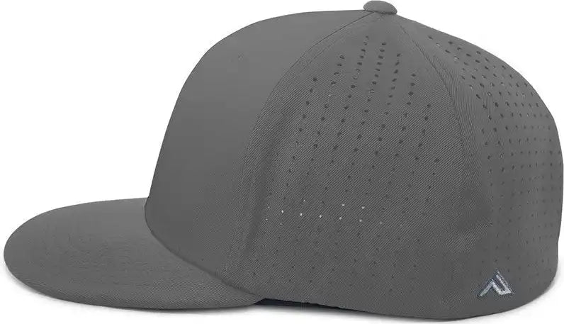 Pacific Headwear Es474 Perforated F3 Performance Flexfit Cap Graphite