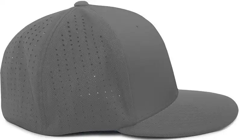 Pacific Headwear Es474 Perforated F3 Performance Flexfit Cap Graphite