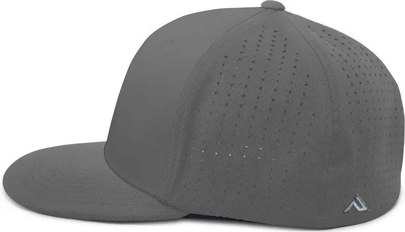 Pacific Headwear Es474 Perforated F3 Performance Flexfit Cap - Graphite