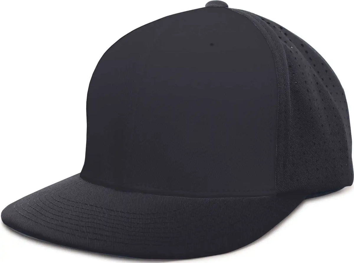 Pacific Headwear Es474 Perforated F3 Performance Flexfit Cap Navy / 6 3/8’’ 7/8’’
