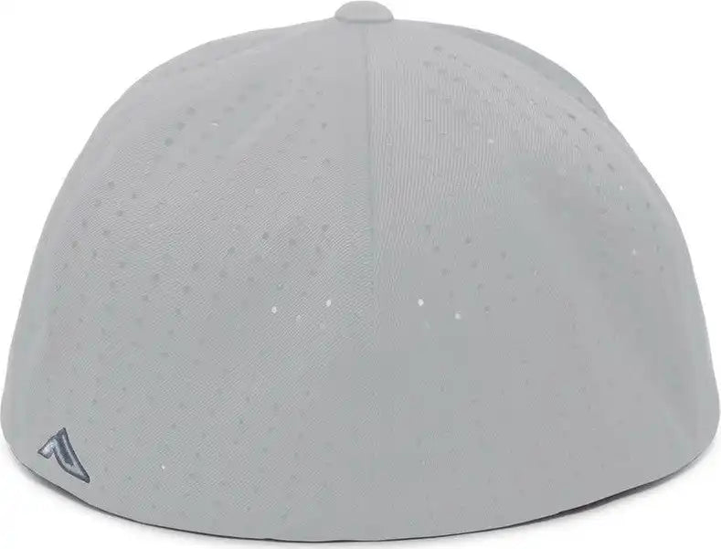 Pacific Headwear Es474 Perforated F3 Performance Flexfit Cap - Silver