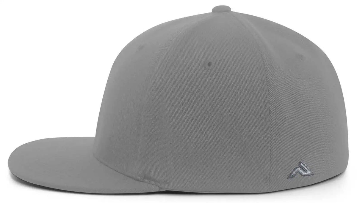 Pacific Headwear Es811 Premium A/c???????? Performance Flexfit Cap - Silver