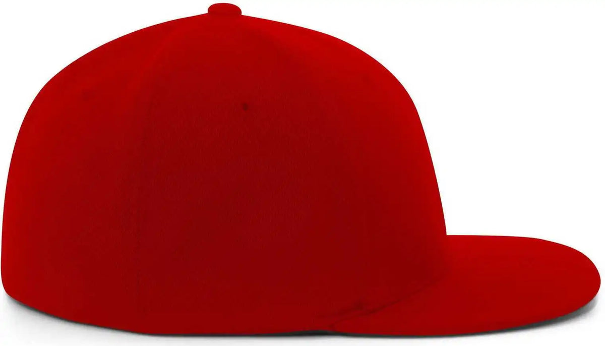 Pacific Headwear Es811 Premium A/c???????? Performance Flexfit Cap Red