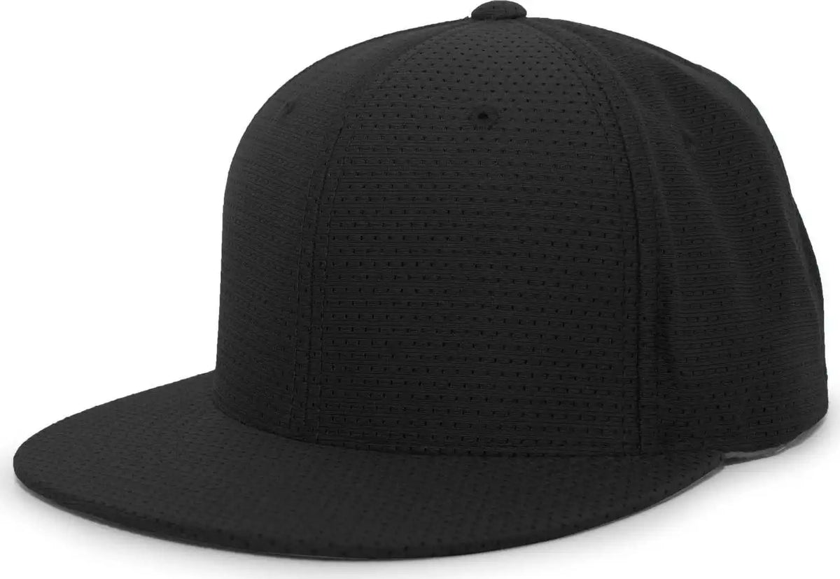 Pacific Headwear Es818 Air Jersey Performance Flexfit Cap Black / 6 3/8’’ 7/8’’
