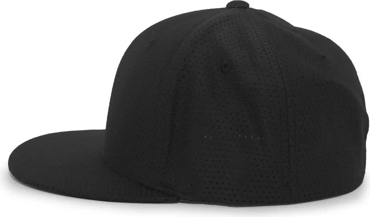 Pacific Headwear Es818 Air Jersey Performance Flexfit Cap Black