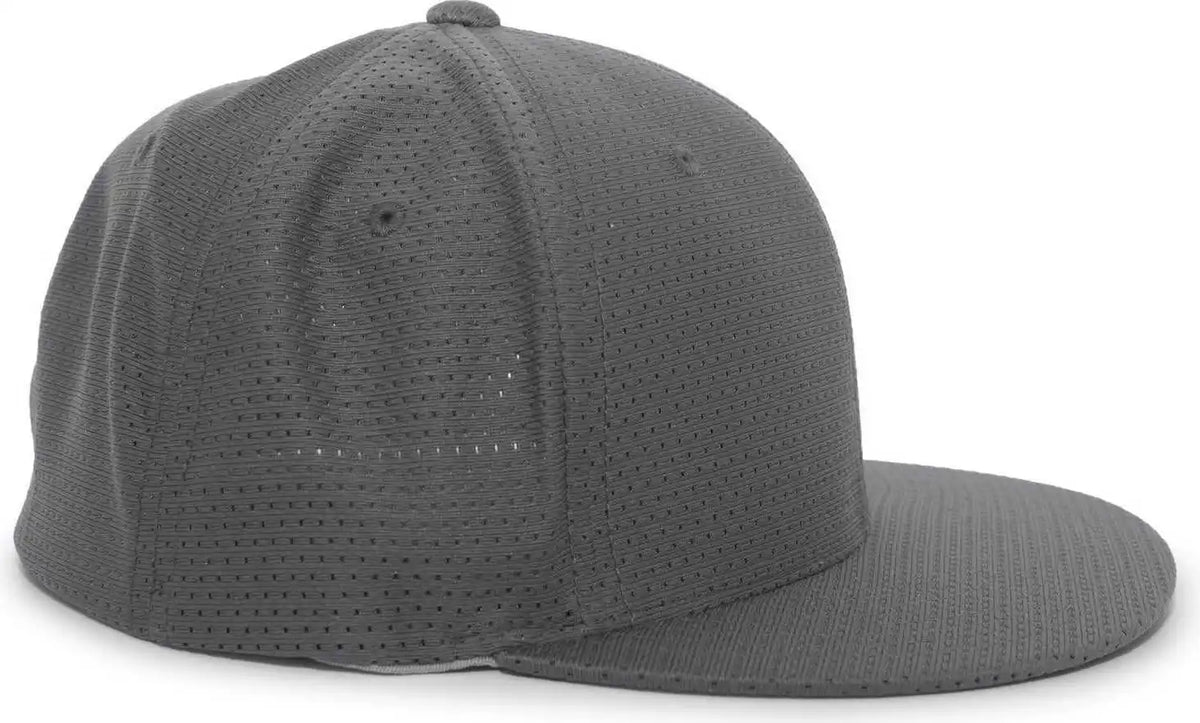 Pacific Headwear Es818 Air Jersey Performance Flexfit Cap Graphite