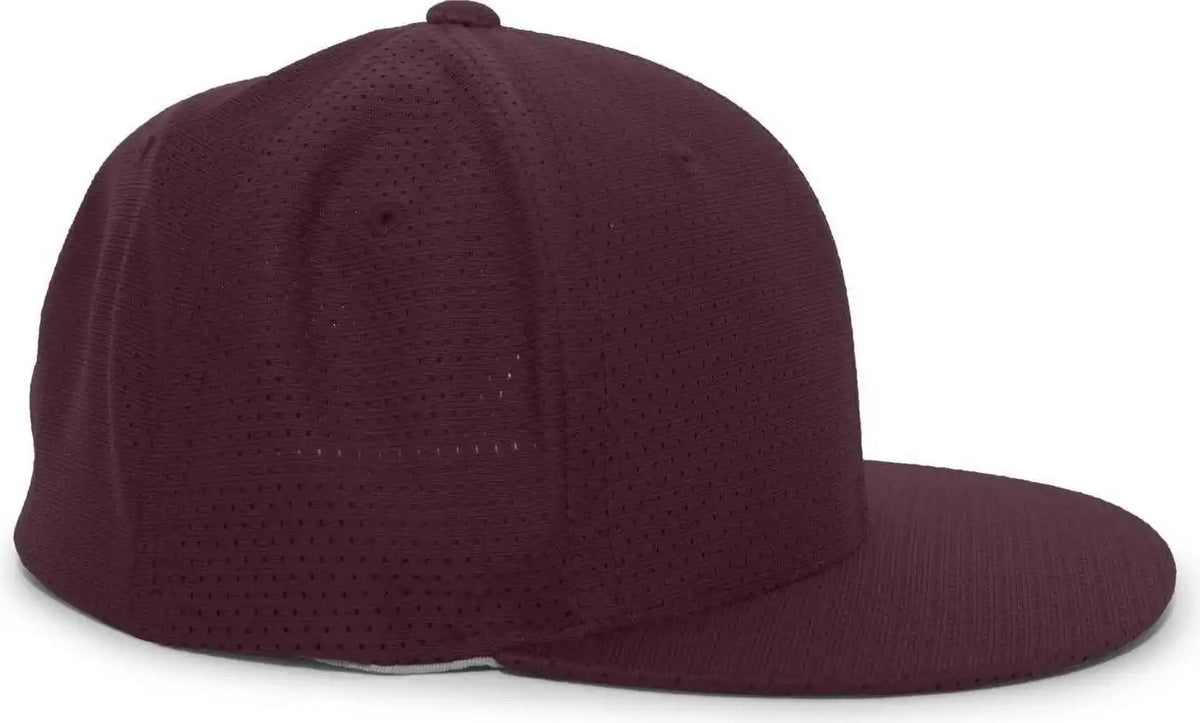 Pacific Headwear Es818 Air Jersey Performance Flexfit Cap - Maroon