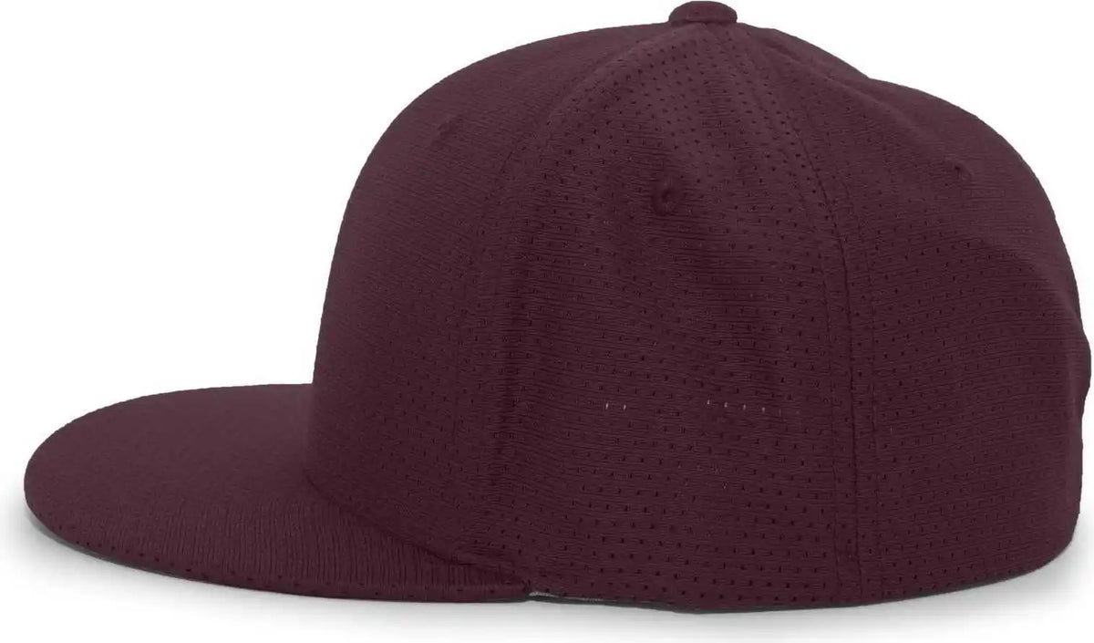 Pacific Headwear Es818 Air Jersey Performance Flexfit Cap - Maroon