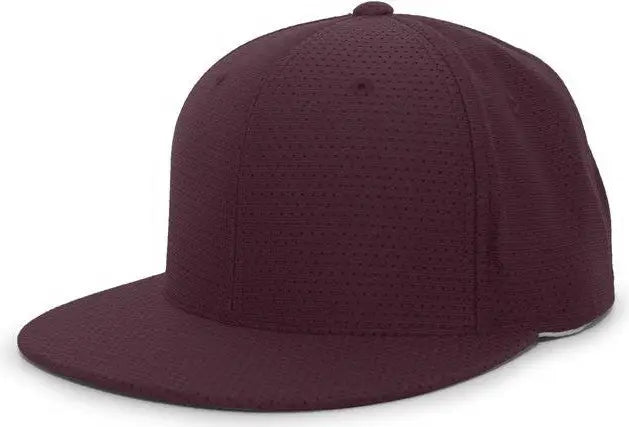 Pacific Headwear Es818 Air Jersey Performance Flexfit Cap - Maroon