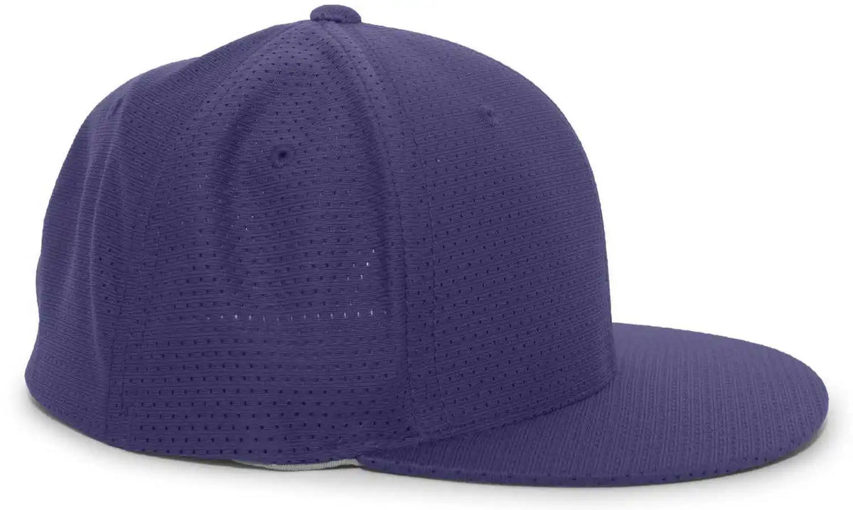 Pacific Headwear Es818 Air Jersey Performance Flexfit Cap Purple