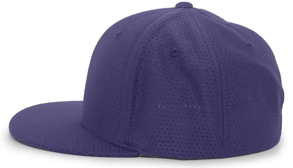 Pacific Headwear Es818 Air Jersey Performance Flexfit Cap Purple
