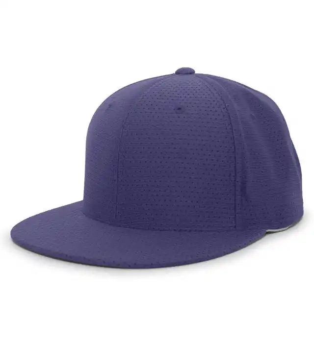 Pacific Headwear Es818 Air Jersey Performance Flexfit Cap Purple