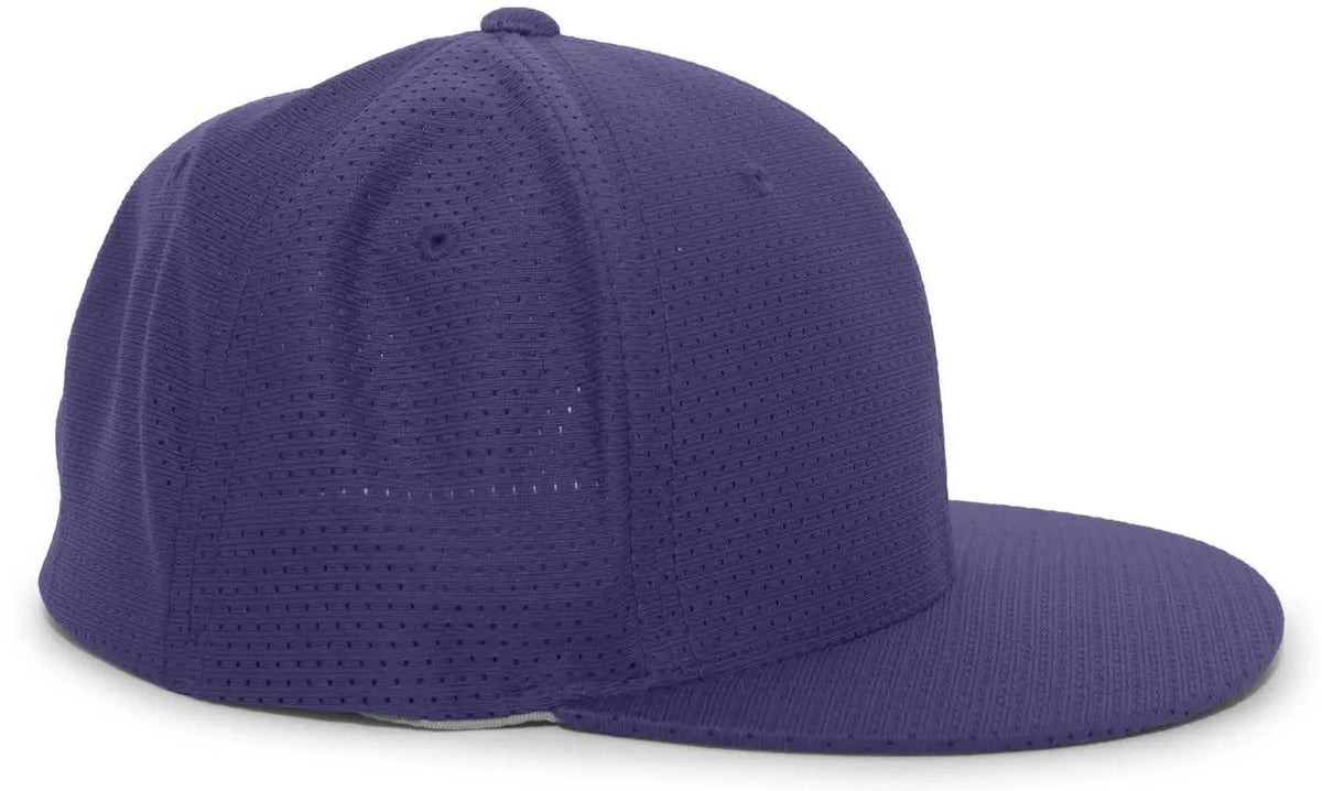 Pacific Headwear Es818 Air Jersey Performance Flexfit Cap - Purple