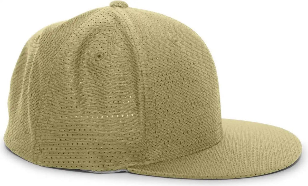 Pacific Headwear Es818 Air Jersey Performance Flexfit Cap Vegas Gold