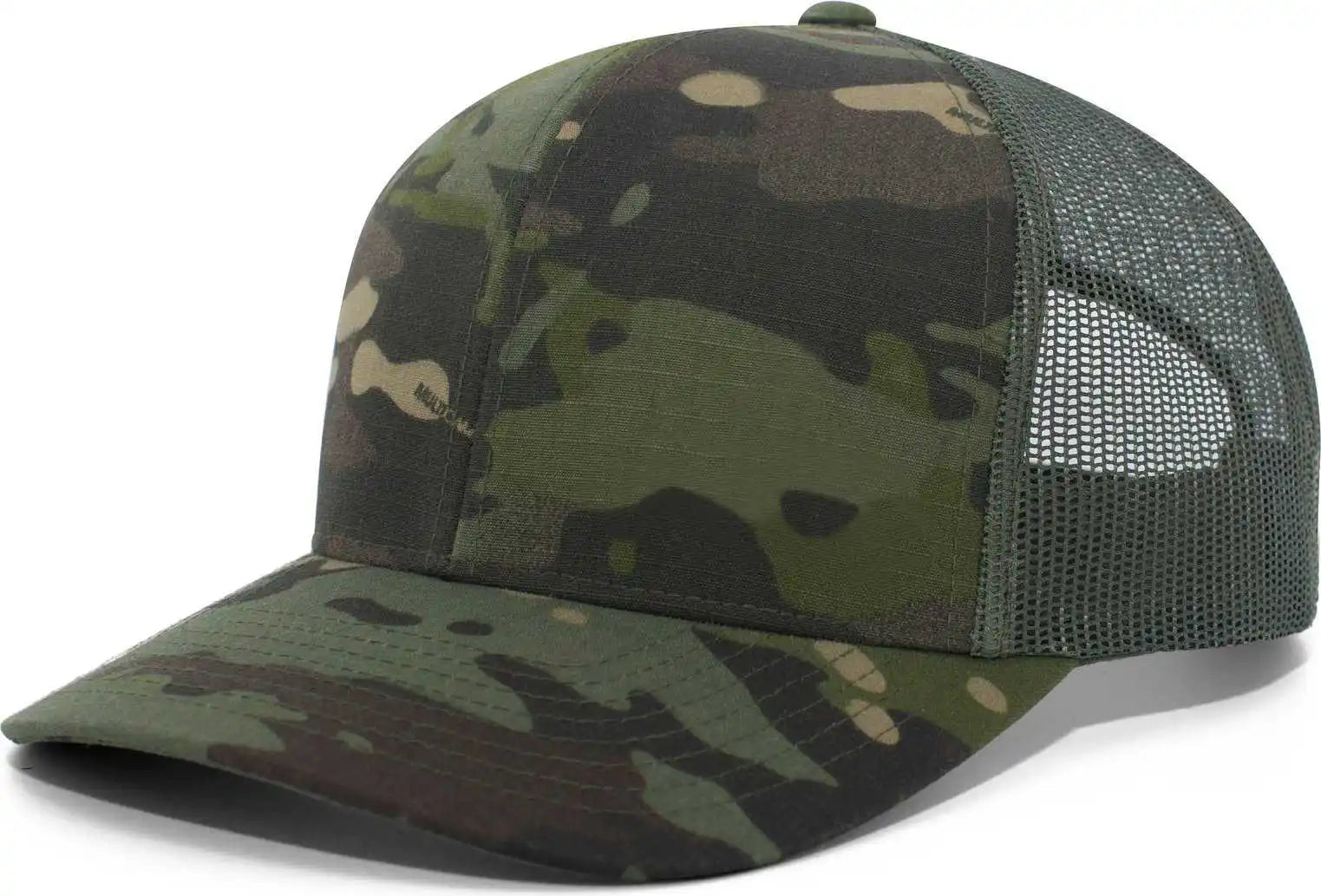 Pacific Headwear M08 Multicam Snapback Trucker Cap - Multicam Tropic Loden - Multi-colored / 7’’ - 7 7/8’’