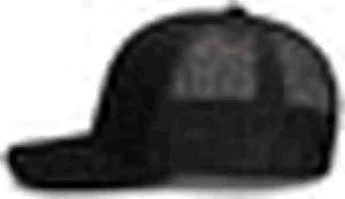Pacific Headwear M08 Multicam Trucker Snapback Cap Black Lt Charcoal Gray / 7’’ 7 7/8’’