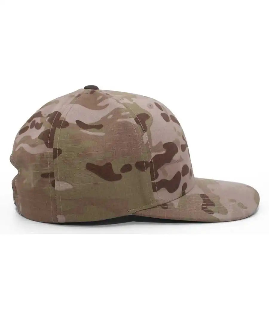 Pacific Headwear M35 Multicam Ripstop Cordura Snapback Cap - Multicam Arid - Multi-colored / 7’’ - 7 7/8’’