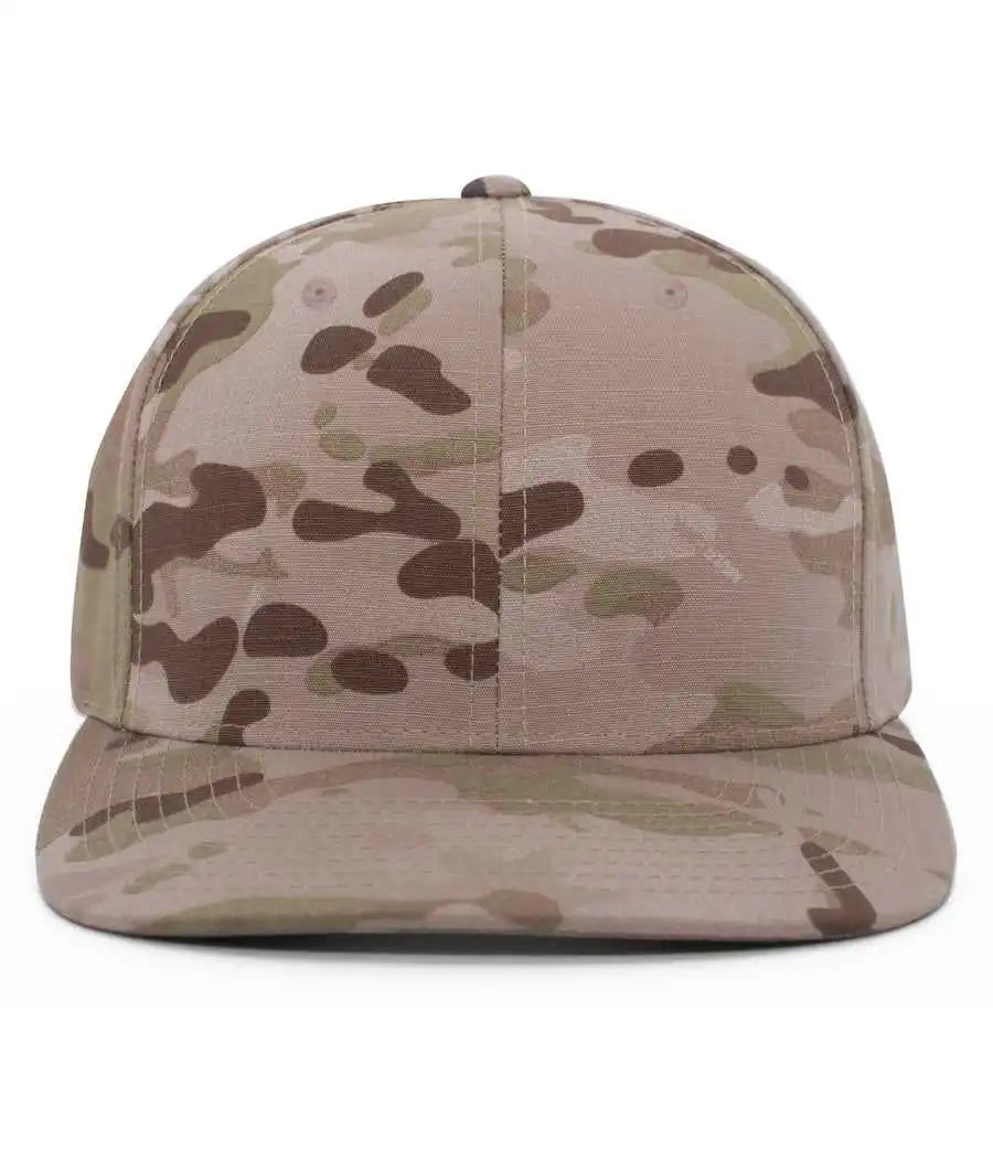 Pacific Headwear M35 Multicam Ripstop Cordura Snapback Cap - Multicam Arid - Multi-colored / 7’’ - 7 7/8’’