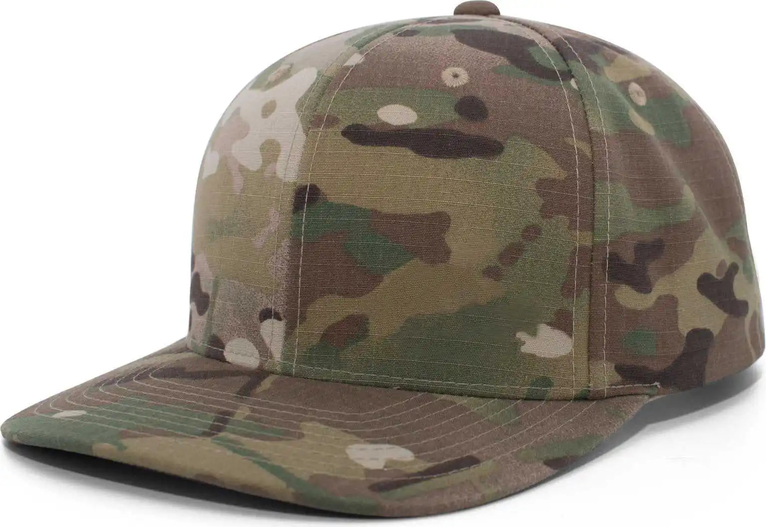 Pacific Headwear M35 Multicam Ripstop Cordura Snapback Cap - Multicam Black - Multi-colored / 7’’ - 7 7/8’’