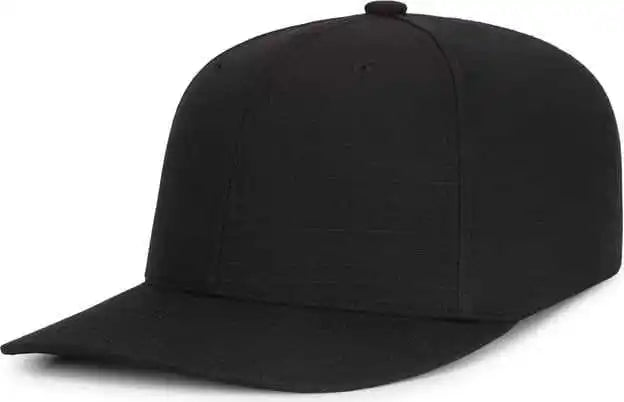 Pacific Headwear M35 Multicam Ripstop Cordura Snapback Cap Black / 7’’ 7 7/8’’