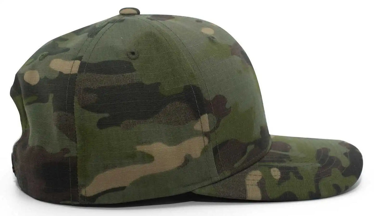 Pacific Headwear M35 Multicam Ripstop Cordura Snapback Cap - Tropic - 7’’ - 7 7/8’’