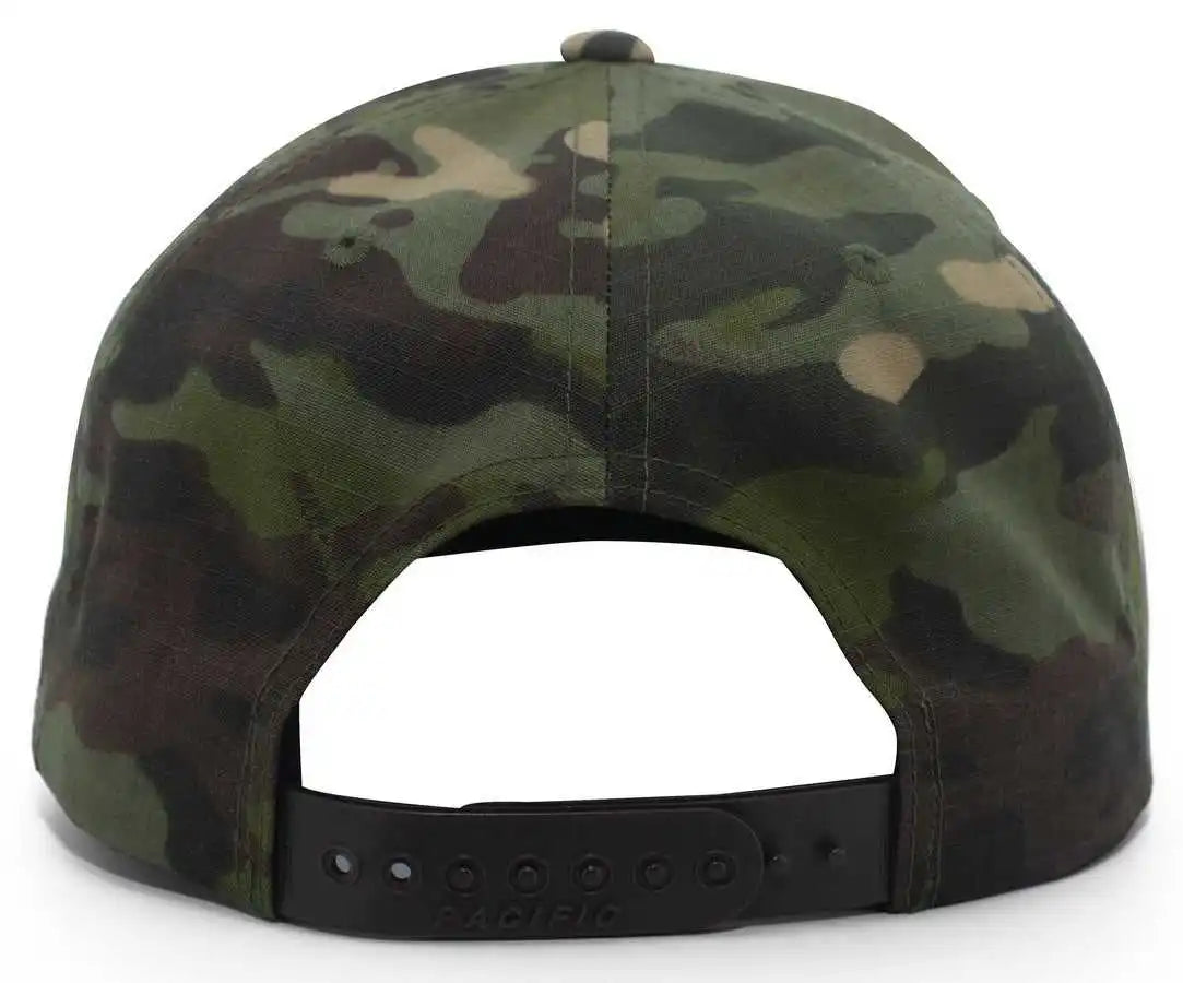 Pacific Headwear M35 Multicam Ripstop Cordura Snapback Cap - Tropic - 7’’ - 7 7/8’’